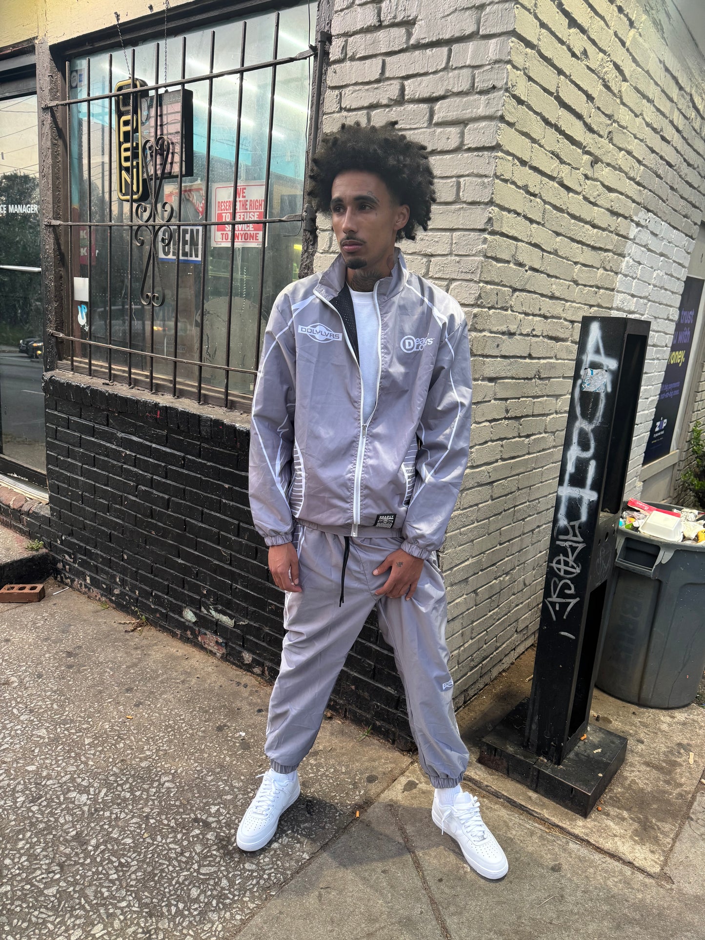 Grey Motorsport Tracksuit