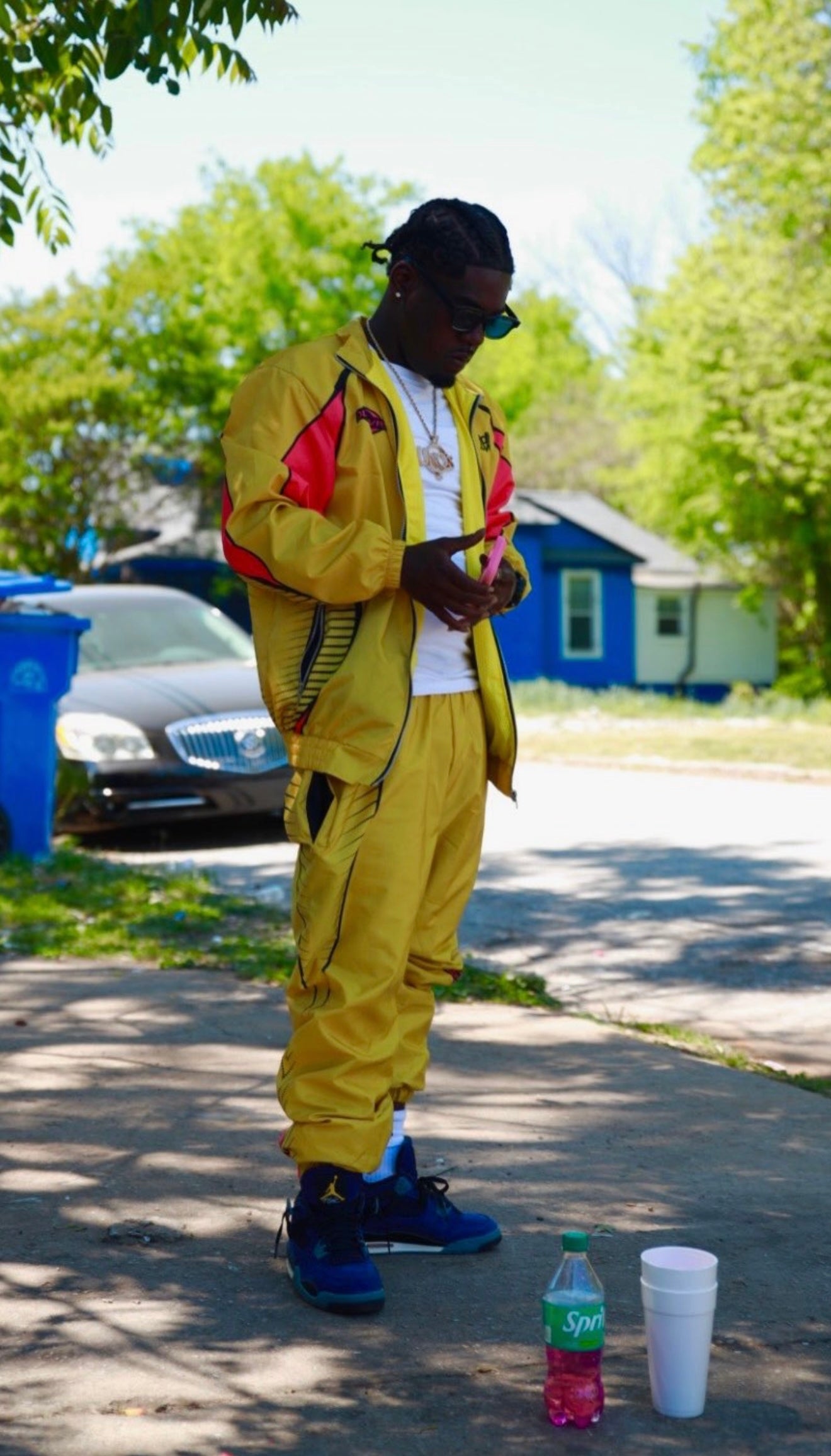 Yellow Motorsport Tracksuit