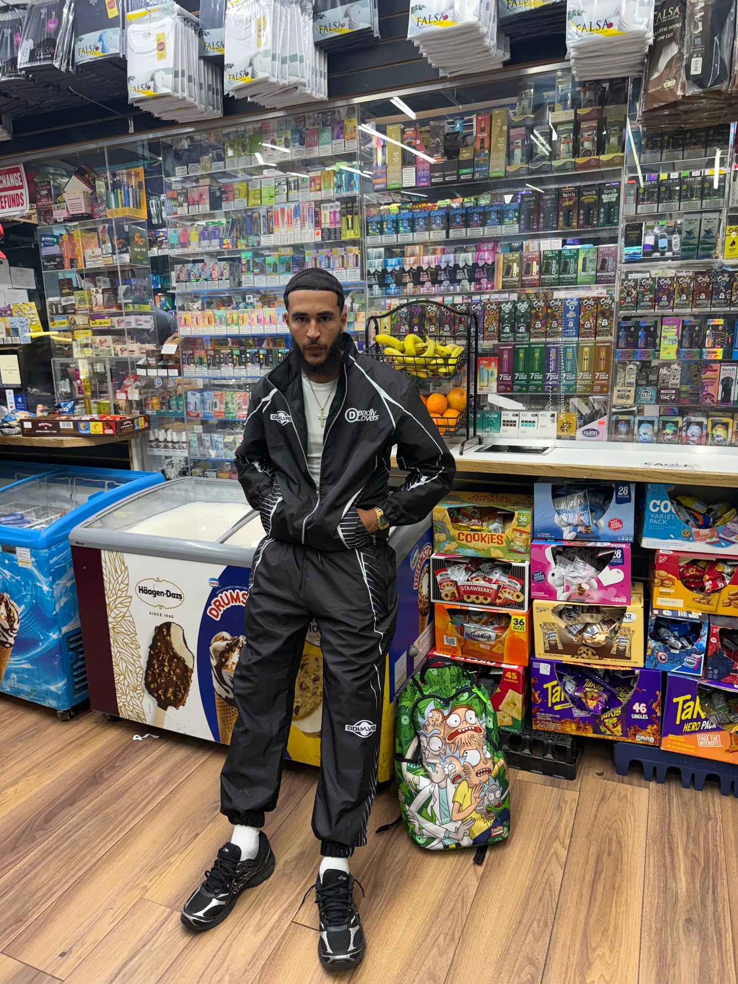 Black Motorsport Tracksuit
